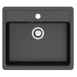 Кухонная мойка ZETT lab 9/Q4 черный T009Q004