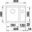 Кухонная мойка BLANCO 516976 subline 350/150-u керамика базальт puraplus