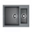 Кухонная мойка OMOIKIRI Sakaime 60-2-GR (4993554)
