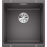 Кухонная мойка Blanco SUBLINE 400-U SILGRANIT темная скала с отв.арм. InFino (арт.523423)