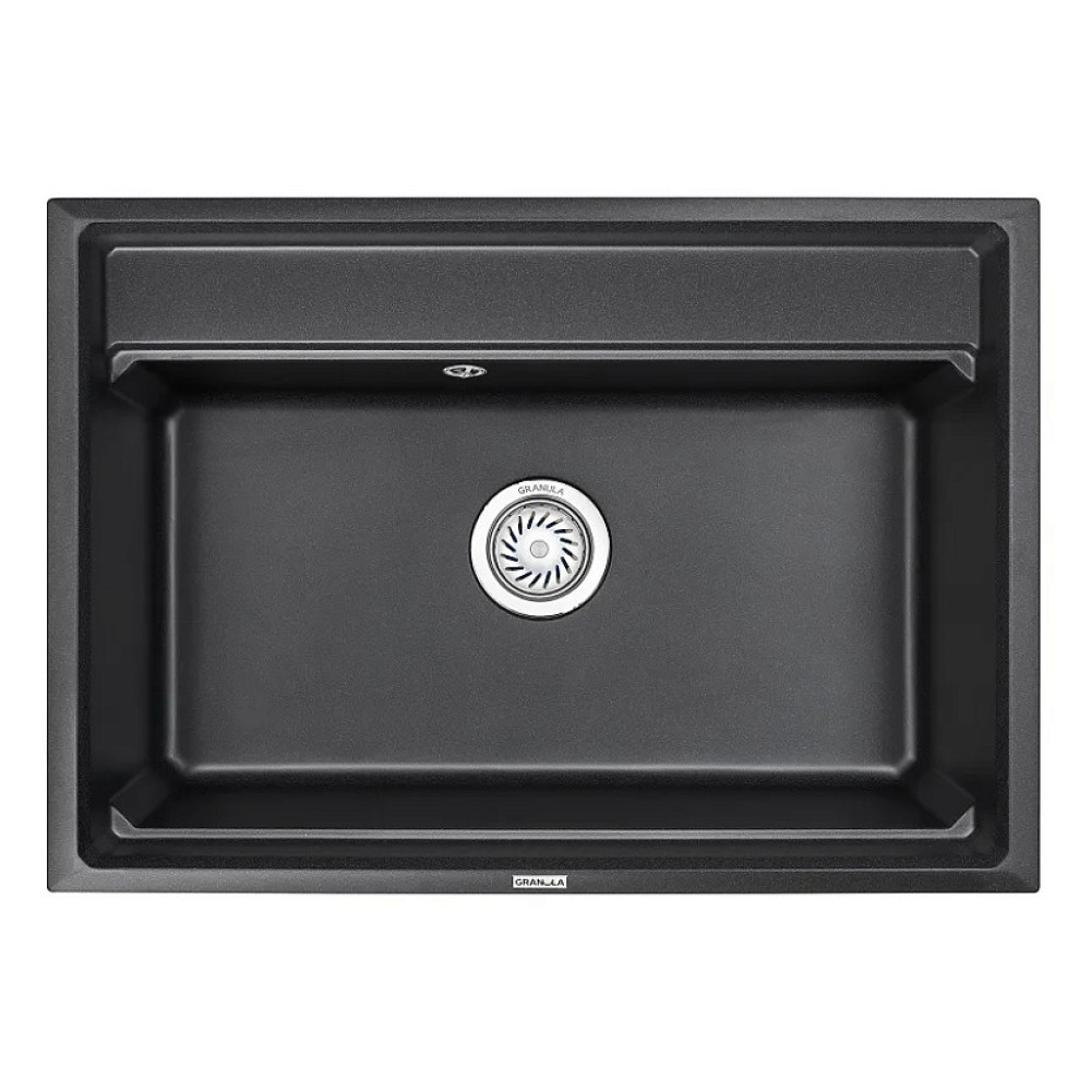 Кухонная мойка GRANULA KS-7301 чёрный