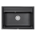 Кухонная мойка GRANULA KS-7301 чёрный