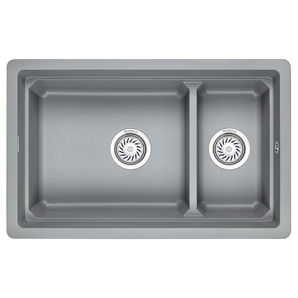 Кухонная мойка GRANULA KS-7304U алюминиум