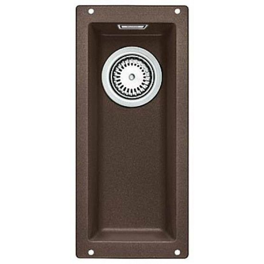 Кухонная мойка Blanco SUBLINE 160-U SILGRANIT кофе c отв.арм. InFino (арт.523405)