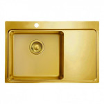 Кухонная мойка TopZero MM780.510.60.GT10K L, GOLD