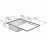 Кухонная мойка RODI Box line 80 Flat inset Left