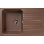 Кухонная мойка GRANFEST QUARZ GF-Z 78 терракот
