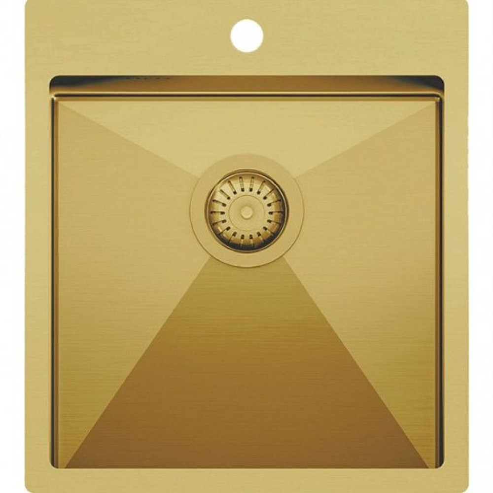 Кухонная мойка TopZero ColorX TNL450.505 GOLD, золото