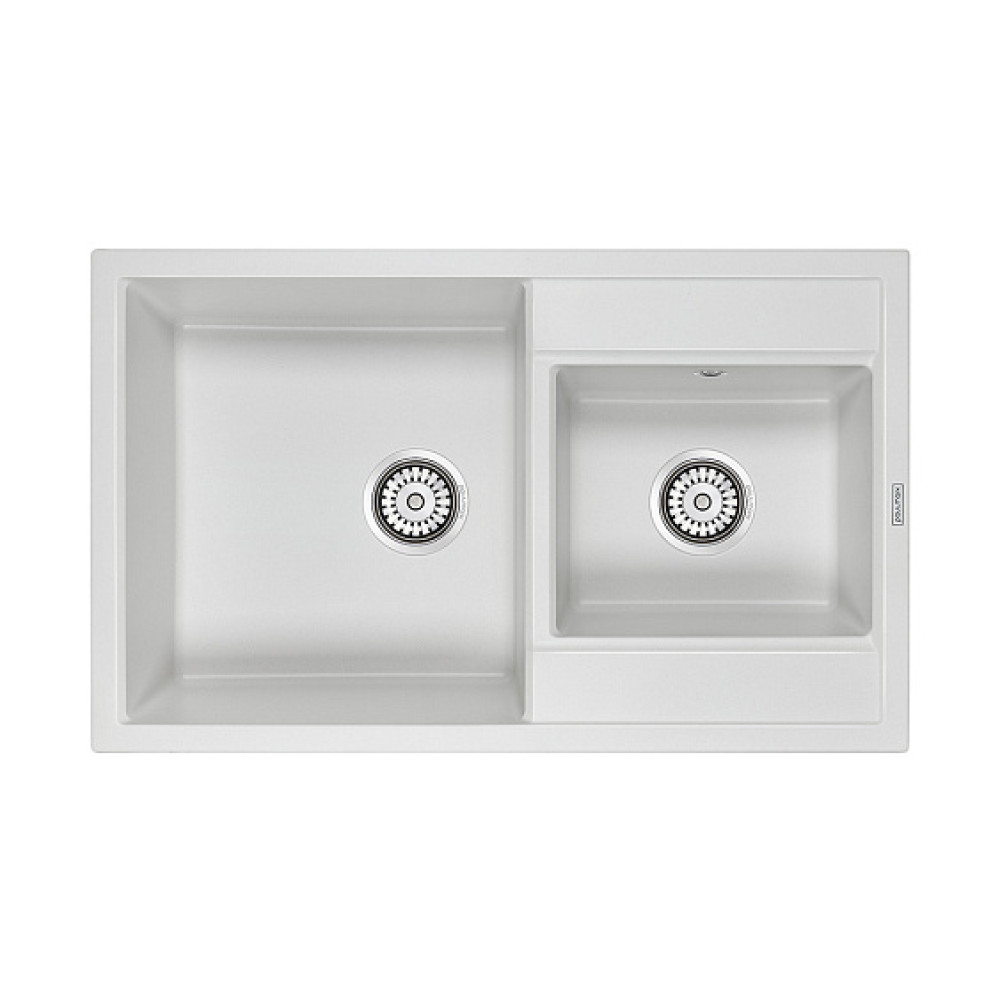 Кухонная мойка PAULMARK Tandem PM238250-WH