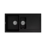 Кухонная мойка KUPPERSBERG MODENA 1,5B2D BLACK METALLIC