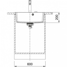 Мойка FRANKE CNG 610/210-54 оникс