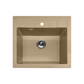Кухонная мойка GRANFEST Quadro GF-Q561 песочный