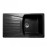 Кухонная мойка GRANFEST gf-s850l черный