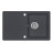 Кухонная мойка AQUASANITA Notus SQ101AW (графит 222)
