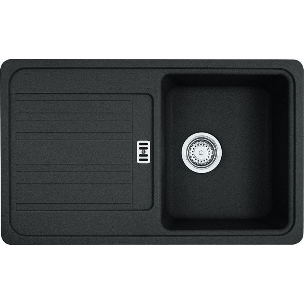 Кухонная мойка FRANKE efg 614-78 (114.0263.462) оникс с экцентриковым вентилем