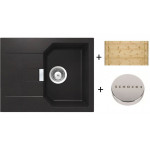 Мойка SCHOCK 700576 manhattan 40 d cristalite корз.клапан 640x510 неро