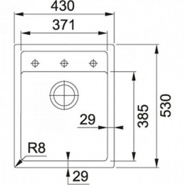 Кухонная мойка FRANKE SID 610-40 белый (114.0489.179)