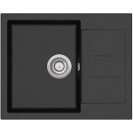 Кухонная мойка AQUASANITA Tesa SQT102AW (black metallic 601)