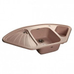 Кухонная мойка GRANFEST Corner GF-C1040E светло-розовый