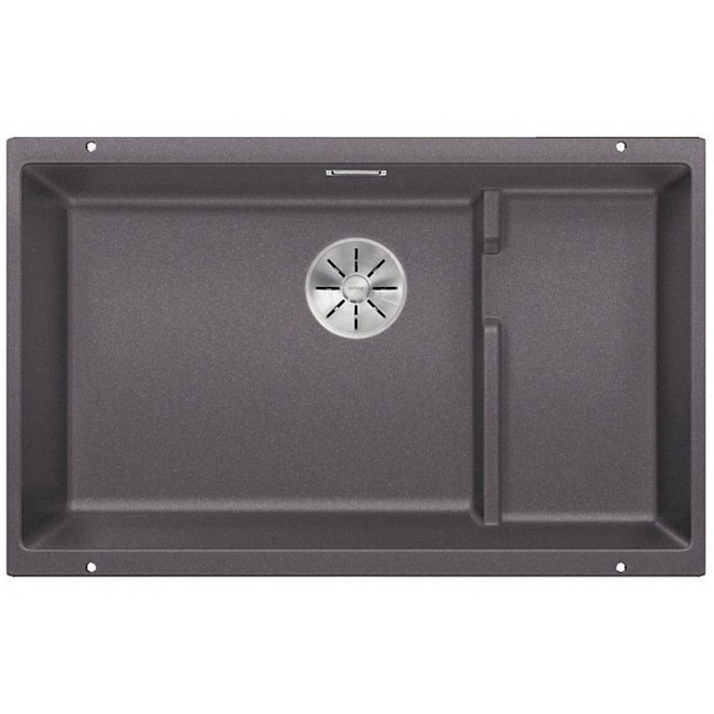Кухонная мойка Blanco SUBLINE 700-U Level SILGRANIT темная скала с отв.арм. InFino (арт.523539)