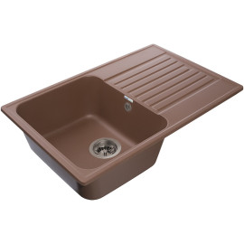 Кухонная мойка GRANFEST QUARZ GF-Z 78 терракот