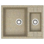 Кухонная мойка ZETT lab 190/Q5 песок T190Q005
