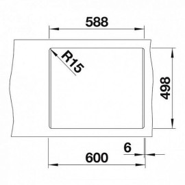 Кухонная мойка Blanco Etagon 6 алюметаллик гранит 524541