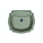 Кухонная мойка FLORENTINA Эмилия 640 серый шелк (20.355.D0640.307)