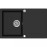 Мойка кухонная TEKA Clivo 45 B-TQ чёрный металлик (art.40148000)
