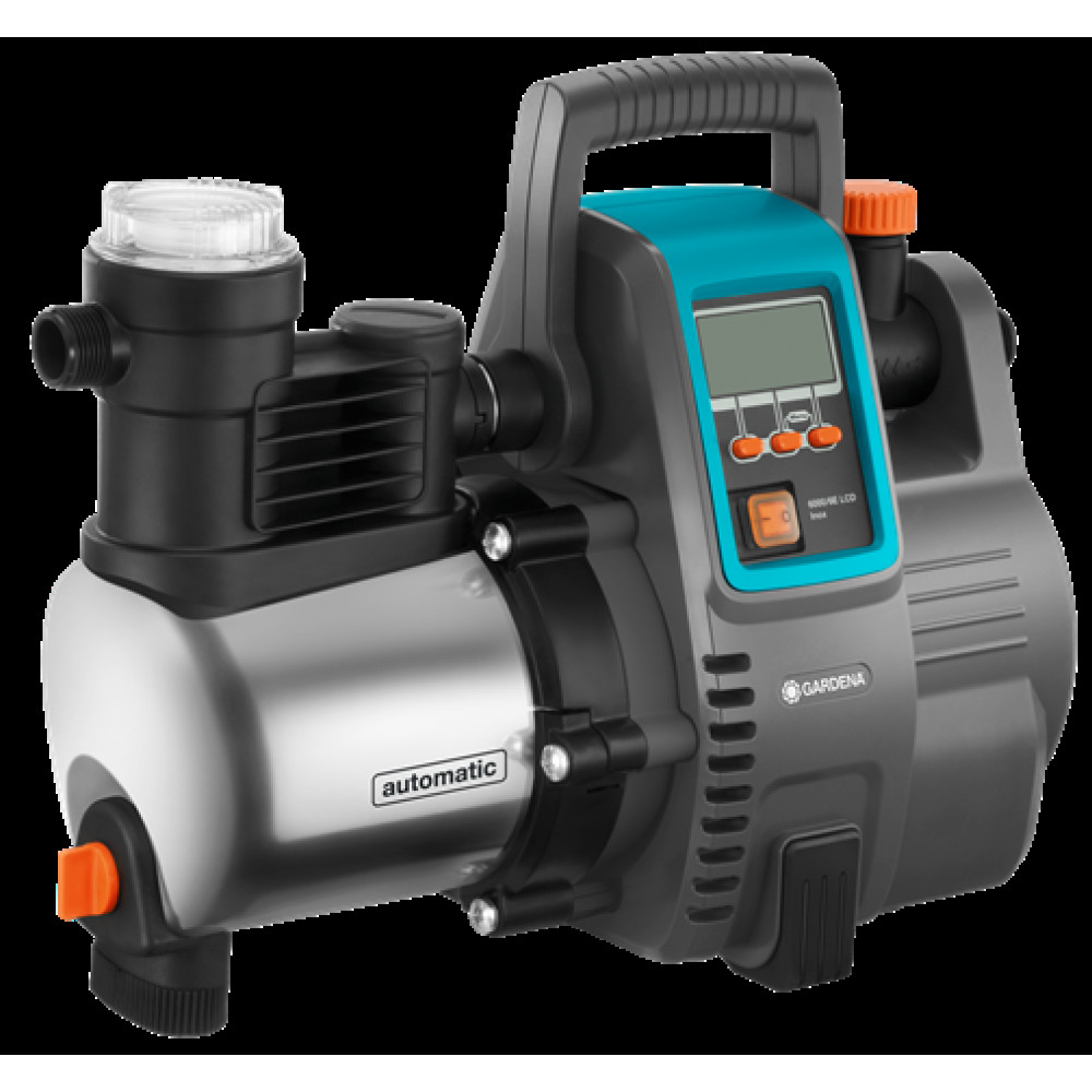 Насос садовый Gardena 6000/6E LCD inox Premium 01760-20.000.00