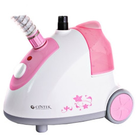 Отпариватель для одежды CENTEK CT-2371 белый/розовый
