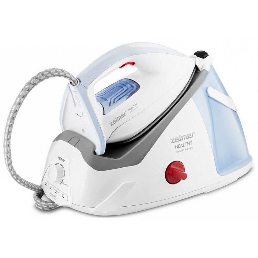 Паровая станция ZELMER ZIS8700 HEALTHY WHITE/LIGHTBLUE