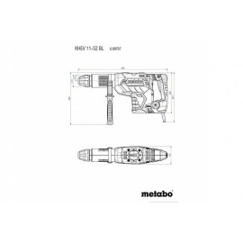 Перфоратор Metabo KHEV 11-52 BL 600767500