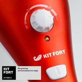 Паровая швабра Kitfort КТ-1005 красный