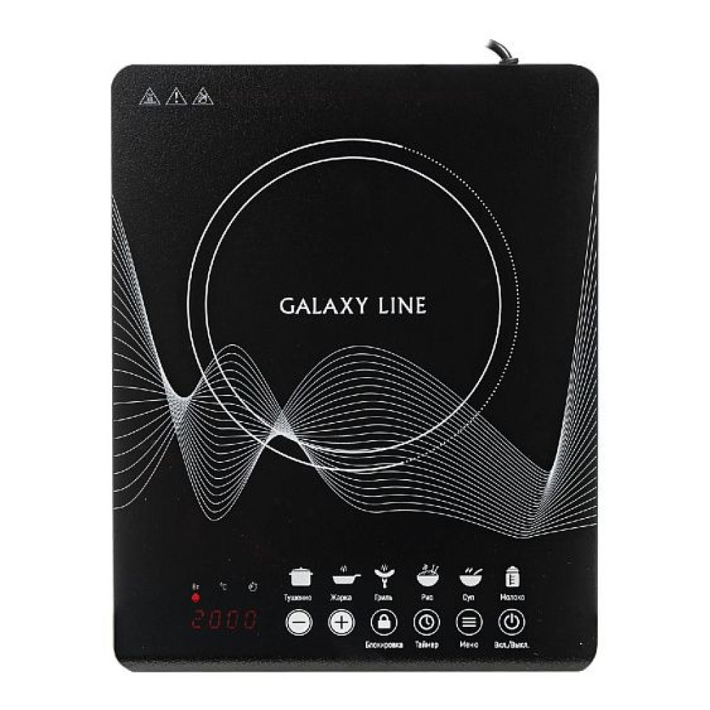 Настольная плита GALAXY Line GL3063 черный