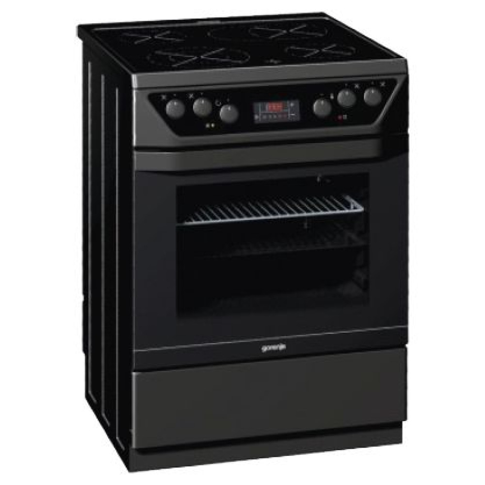 Электрическая плита стеклокерамическая GORENJE ec 67346 dbr