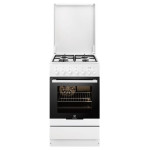 Плита газовая с электрической духовкой ELECTROLUX ekk 51300 ow