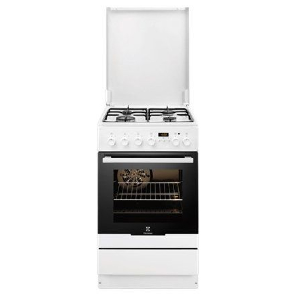 Комбинированная плита ELECTROLUX ekk 54503 ow