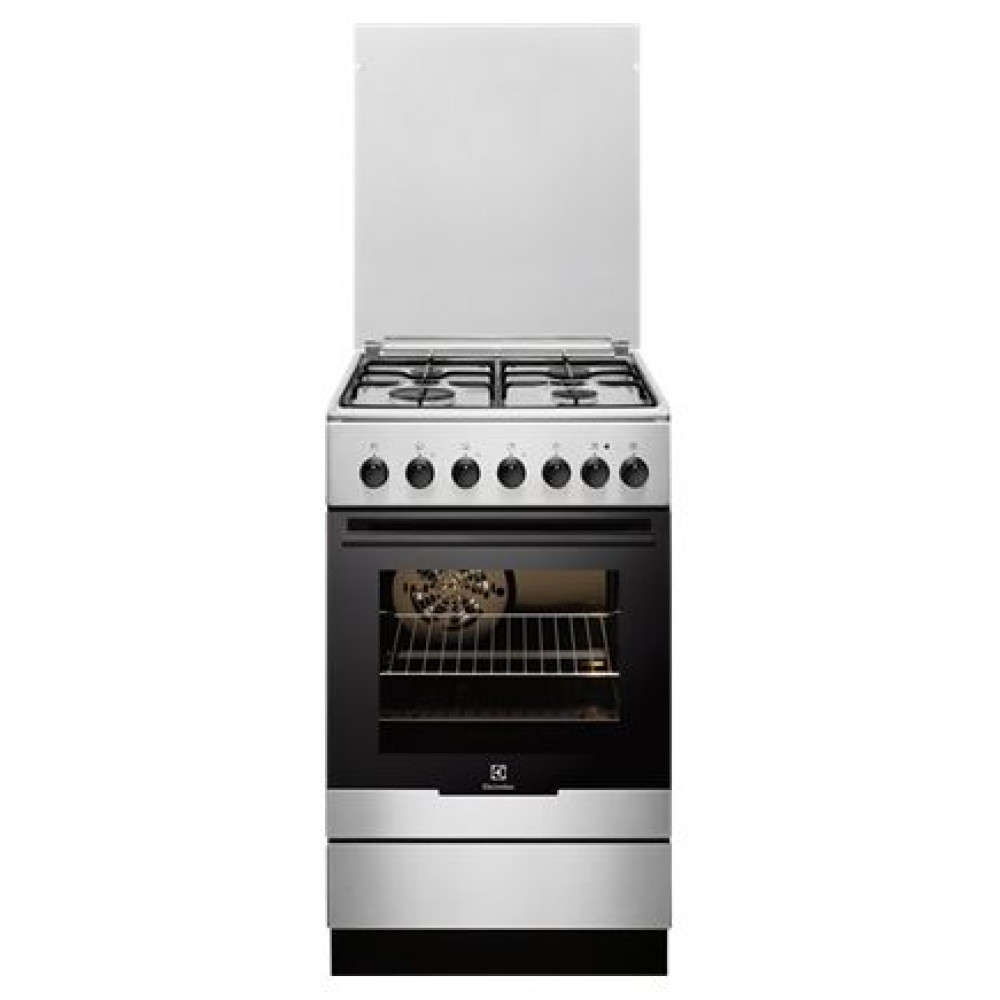 Плита газовая с электрической духовкой ELECTROLUX ekk 51300 ox