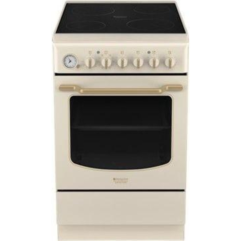 Электрическая плита HOTPOINT-ARISTON ht5vm4a (ow) ea