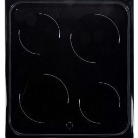 Плита DELUXE 506004.23эс-151 черный