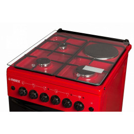 Комбинированная плита Reex CGE-531969 ecRd красный