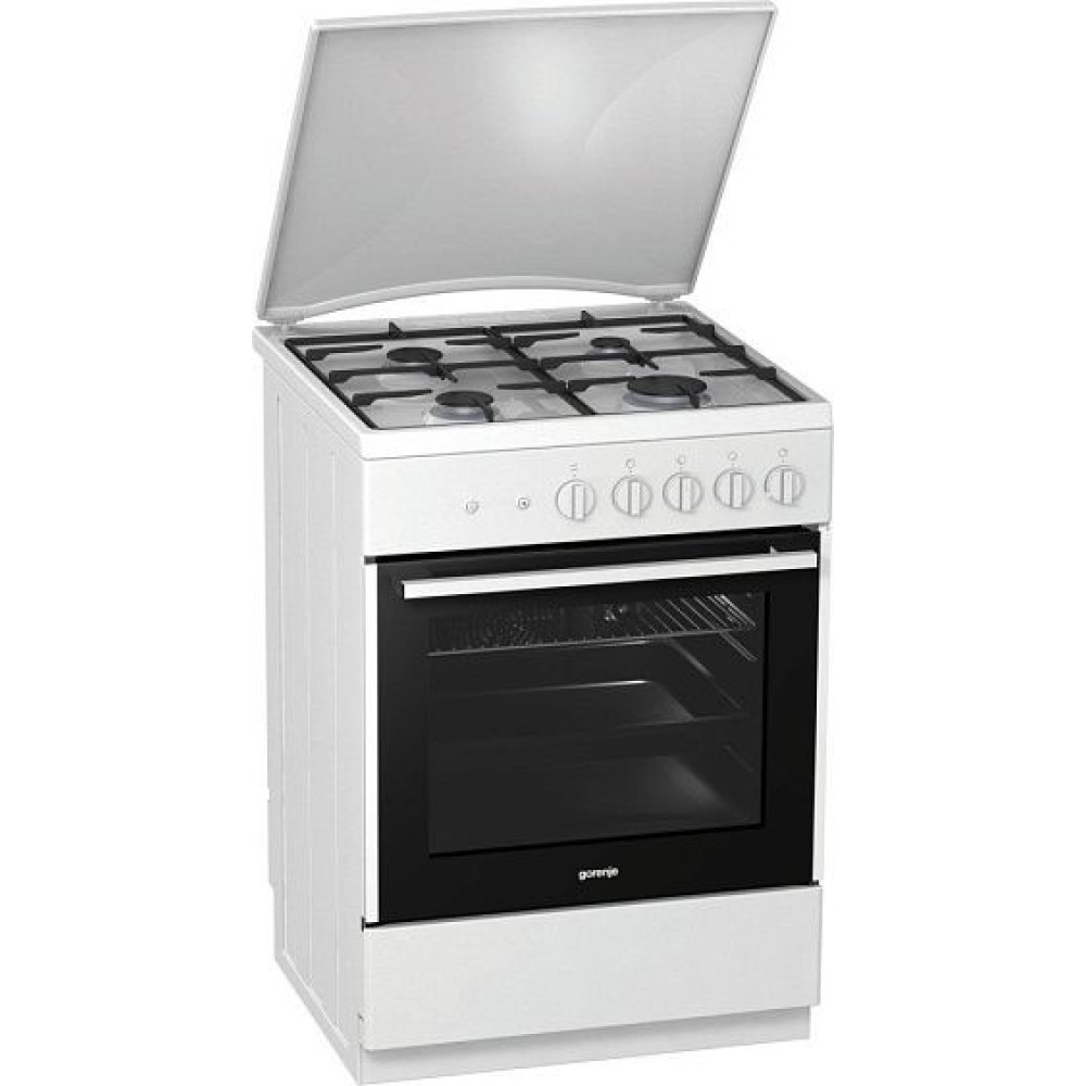 Газовая плита GORENJE g611e10wka белый