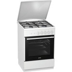 Газовая плита GORENJE g611e10wka белый