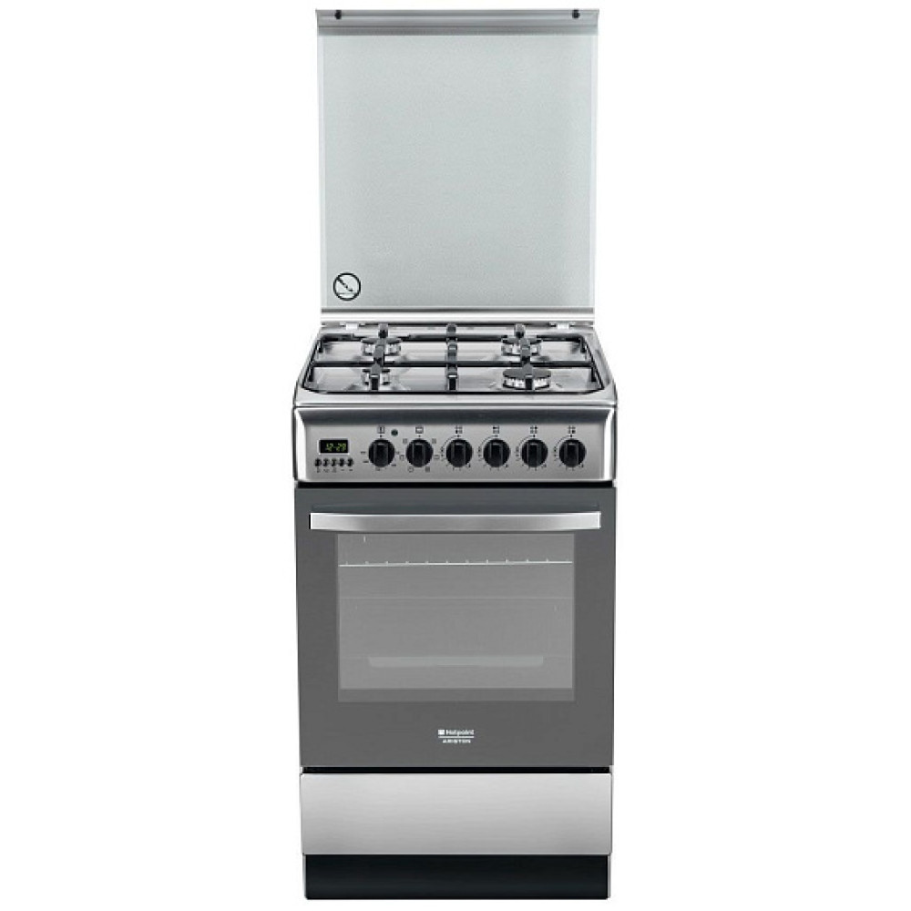 Плита газовая HOTPOINT-ARISTON h5g56f (x)