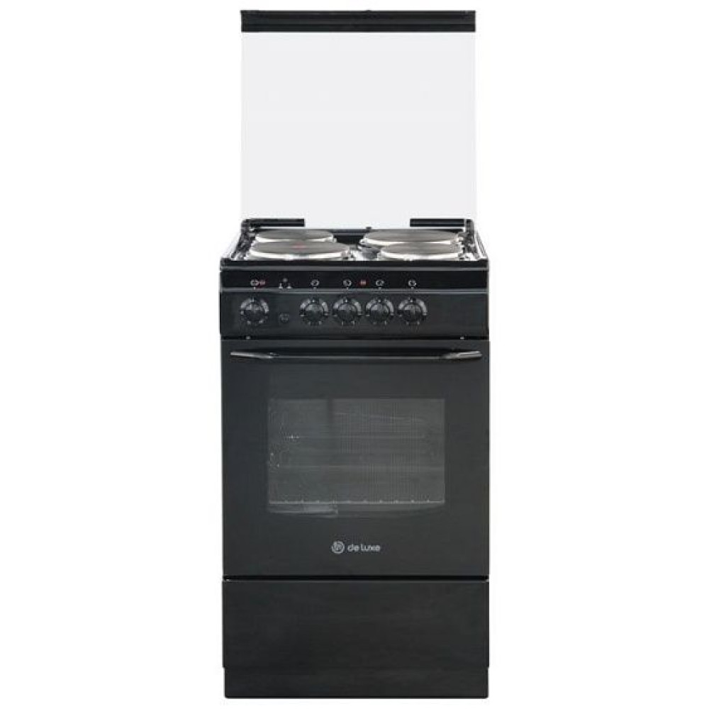 Плита DELUXE 5004.13 экр-001 черный