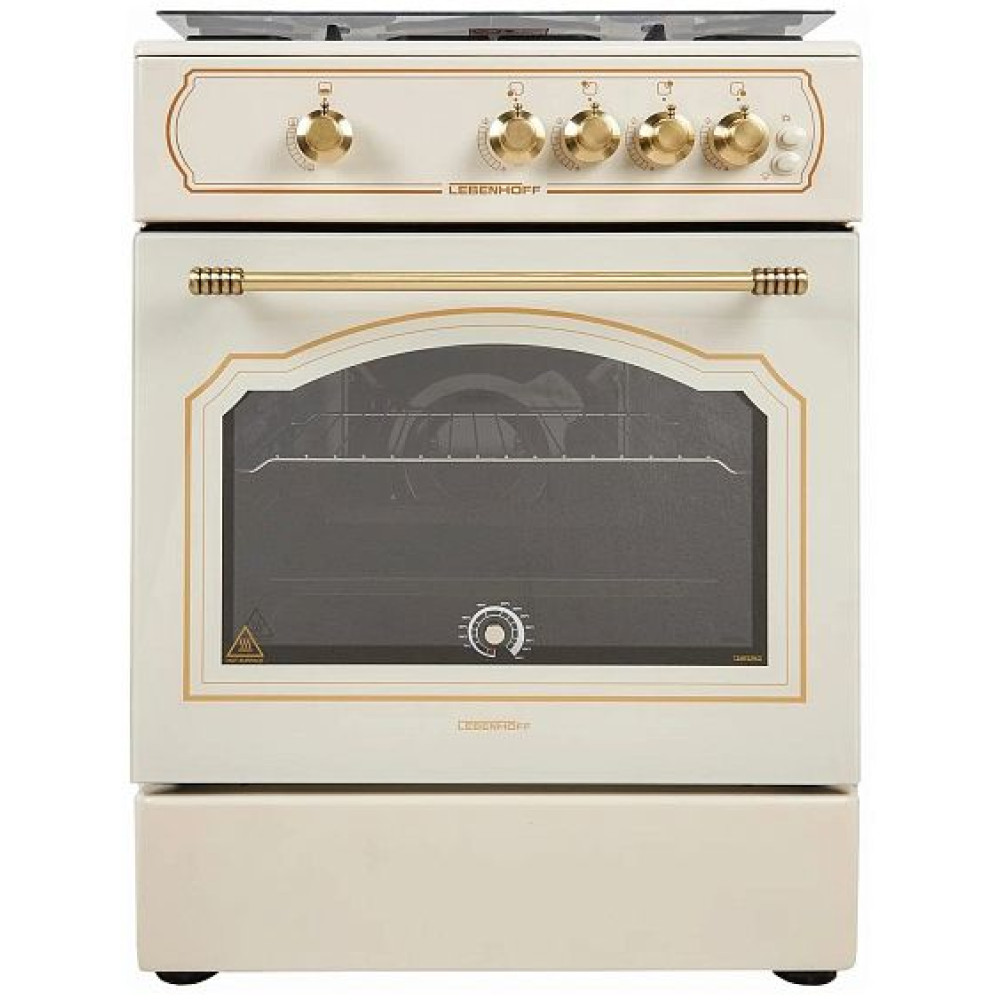 Плита LEBEN Hoff T6401GG-02 бежевый