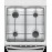 Газовая плита Darina S GM441 001 W T8