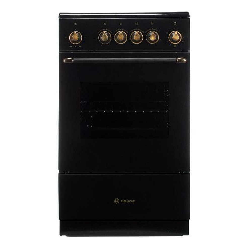 Плита DELUXE 506004.23эс-121 черный