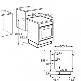 Плита ELECTROLUX RKG500003X